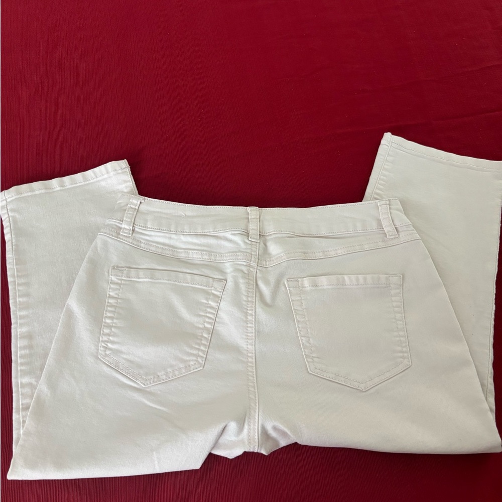 d.jeans- Ladies Capri- Pants- Size-8, very light pink color-Excellent Condition. - Picture 6 of 7